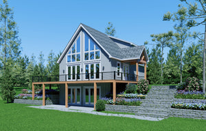 L7801-A Mountain House, 3 to 5 Bedrooms, 2 or 3 Bathrooms | Pine Haven 5.5 Exterior