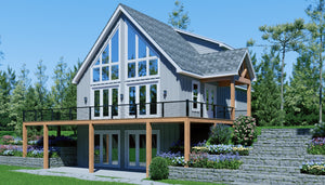 L7801-A Mountain House, 3 to 5 Bedrooms, 2 or 3 Bathrooms | Pine Haven 5.5 Exterior-2
