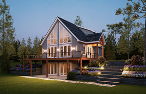 L7801-A Mountain House, 3 to 5 Bedrooms, 2 or 3 Bathrooms | Pine Haven 5.5 Exterior-3