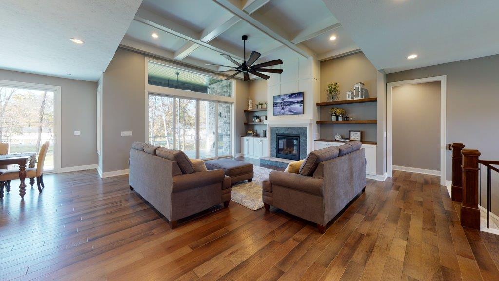 Stylish Craftsman Home with 3 Bedrooms and Basement Foundation