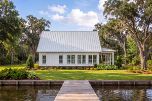 H8439-A Country House, 2 Bedrooms, 2 Bathrooms | Little Creek Lane House Plan Exterior-5
