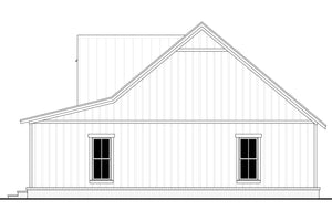 H8439-A Country House, 2 Bedrooms, 2 Bathrooms | Little Creek Lane House Plan Right CAD