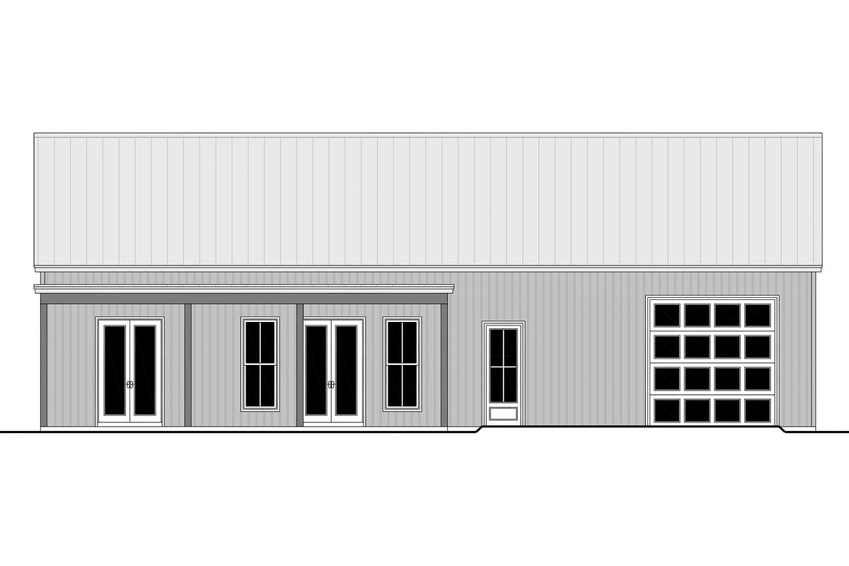 H7269-A Allman House Rear CAD