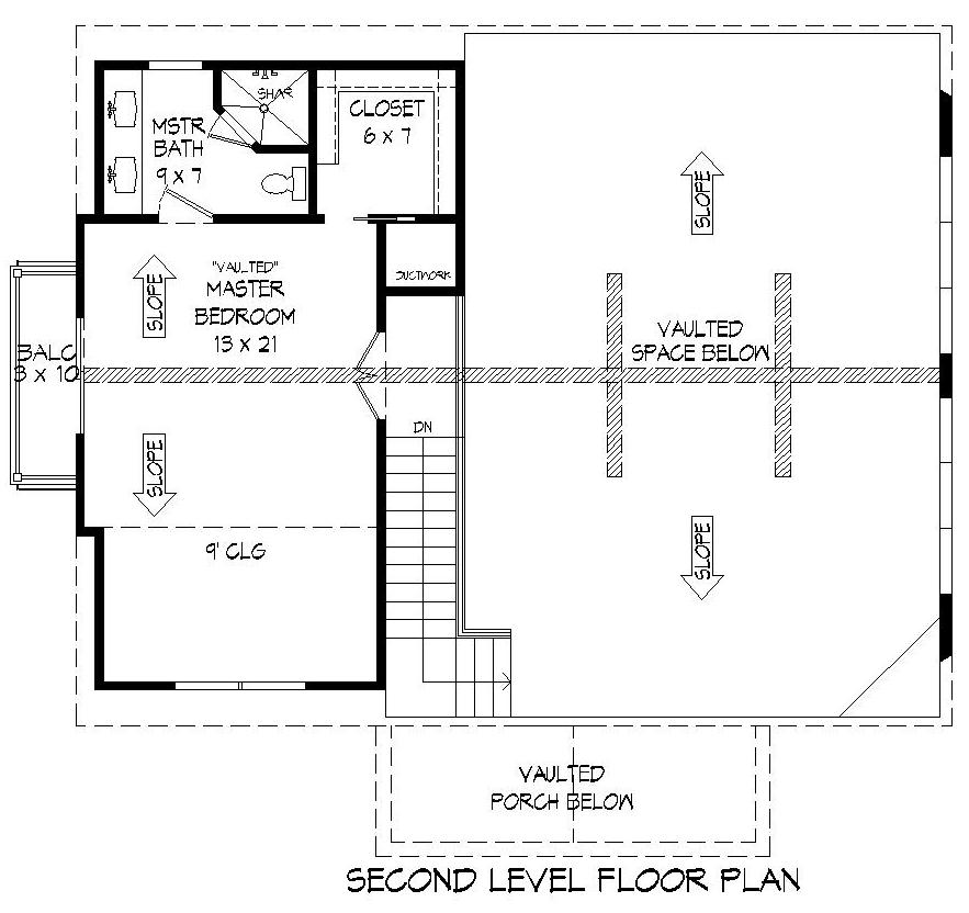 Pine Haven Second Floor Plan