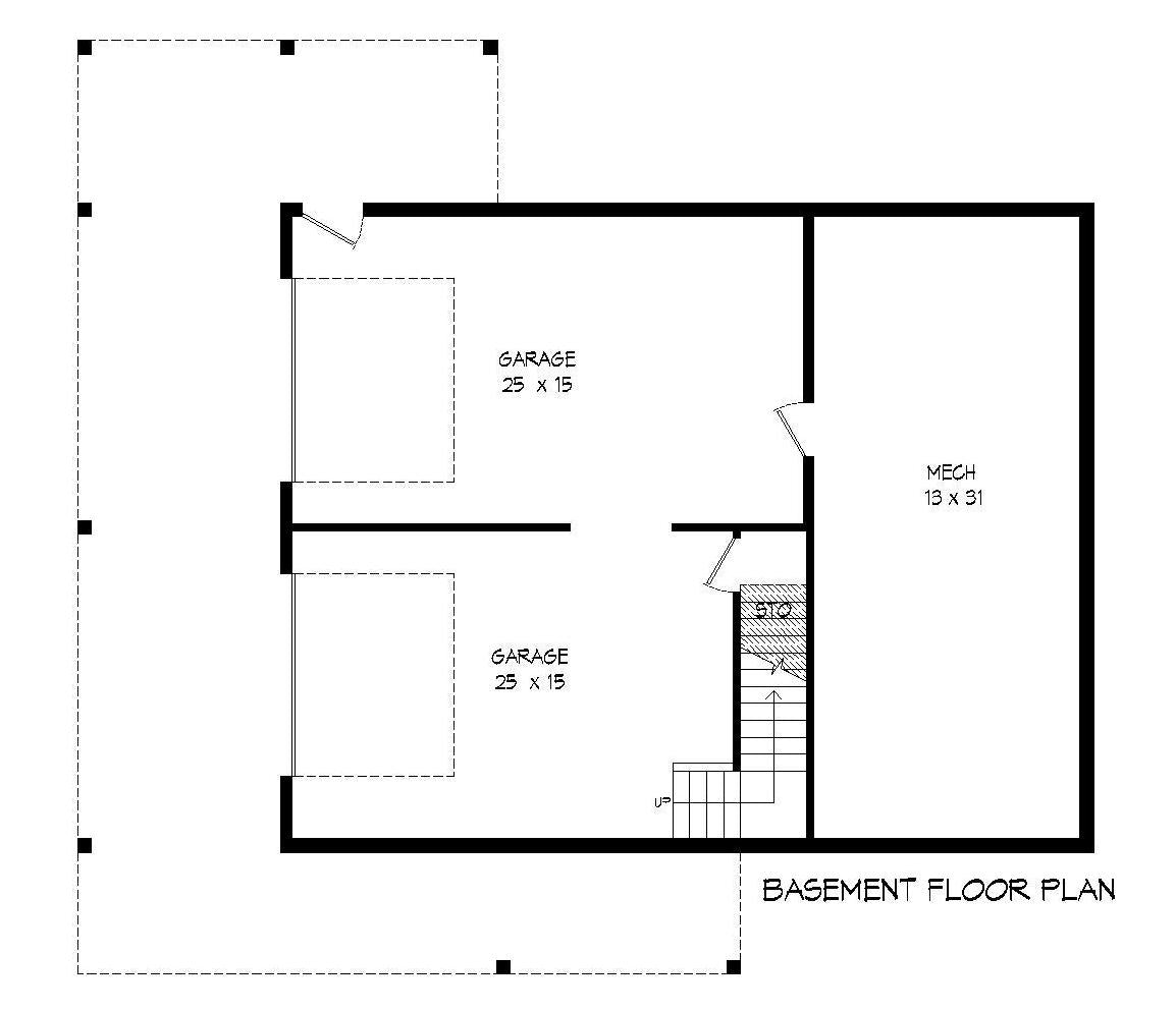 Pine Haven II Basement Floor Plan