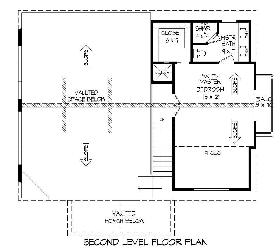 Pine Haven II Second Floor Plan