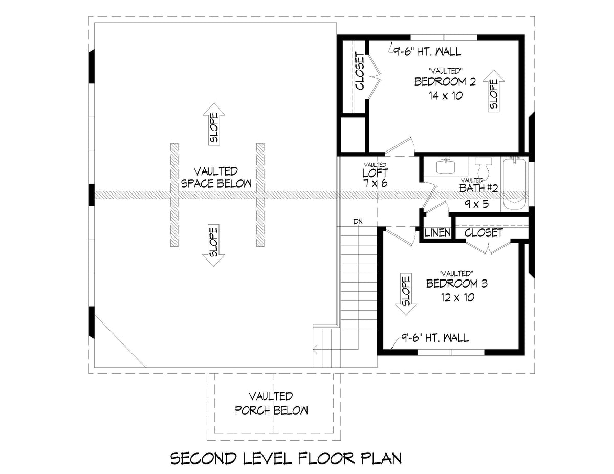 Pine Haven III Second Floor Plan