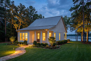 H1213-A Country Cottage House, 3 Bed, 2.5 Bath | Plan 1295 Exterior-2