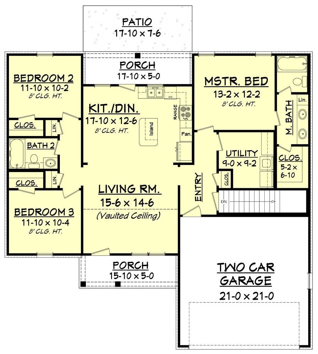 Fairmont House Plan - Archival Designs House Plans