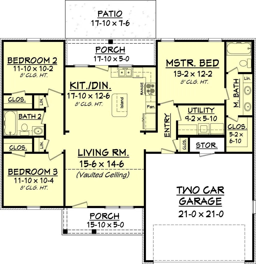 Fairmont House Plan - Archival Designs House Plans