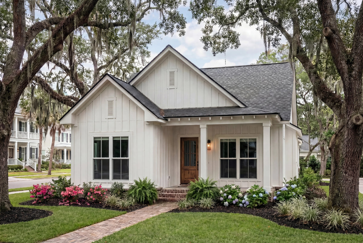 H2266-E Legacy House Plan | 3 Bedrooms, 2 Bathrooms Exterior-7