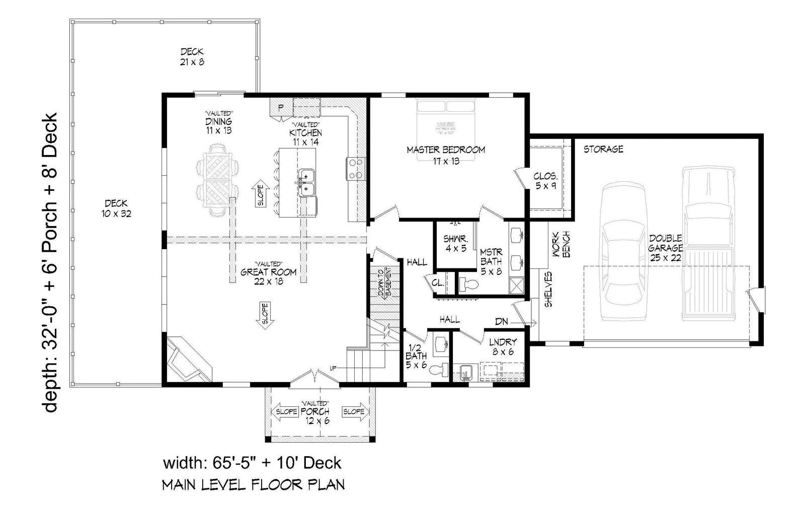 Hideaway Hills House Plan - Archival Designs House Plans