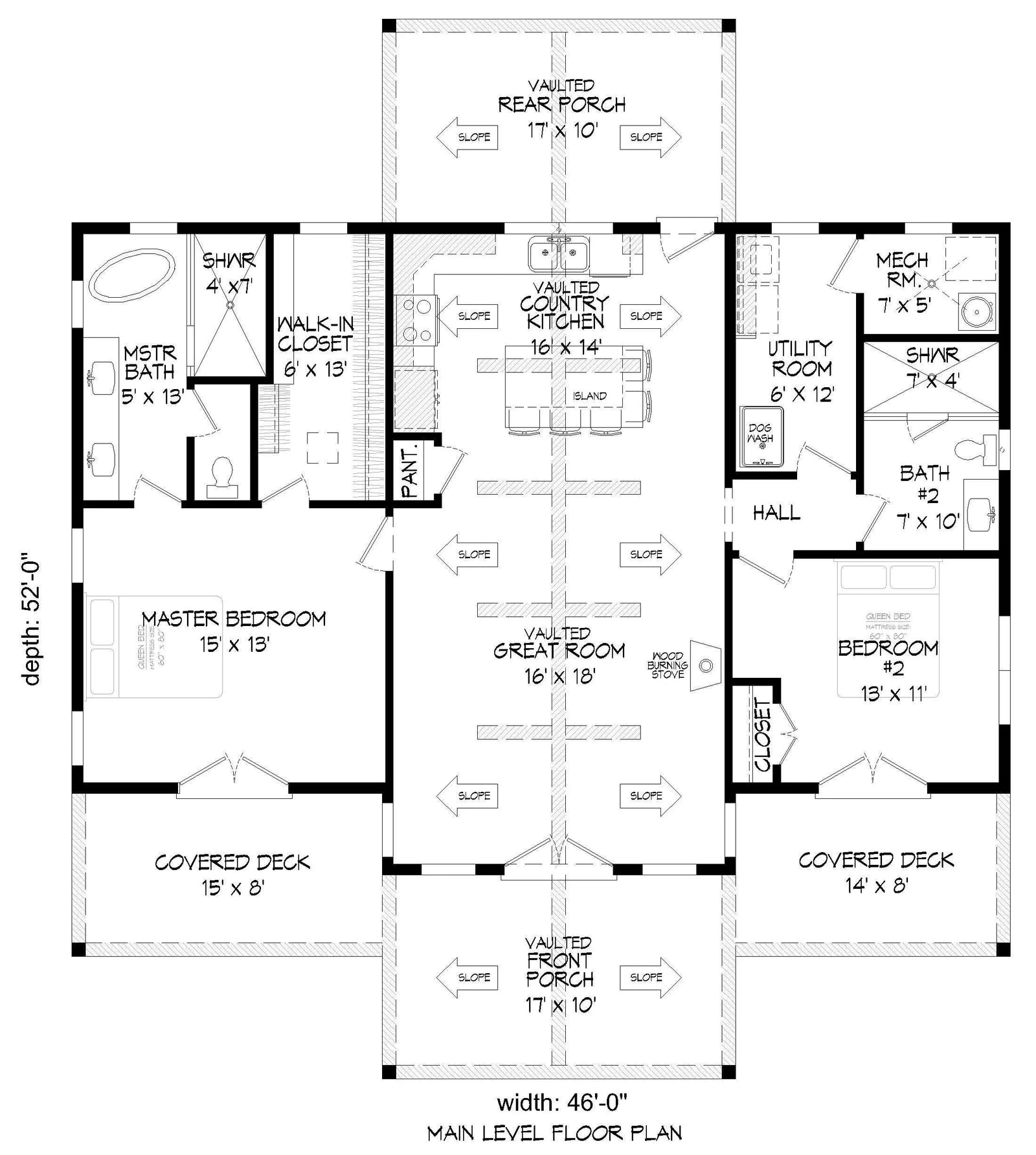 Eagle Ranch House Plan - Archival Designs House Plans