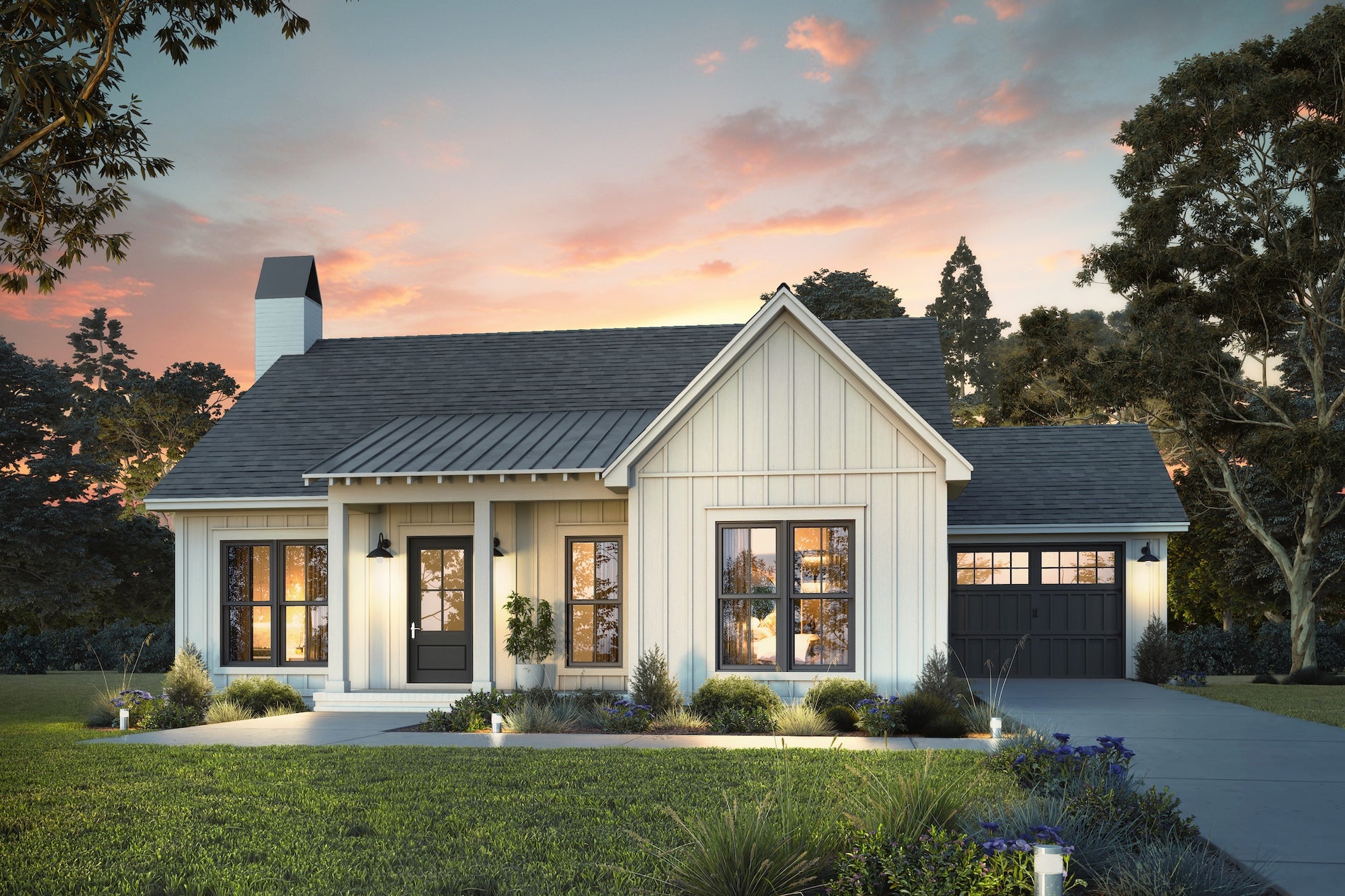 H7267-A Nicholson House Modern Farmhouse