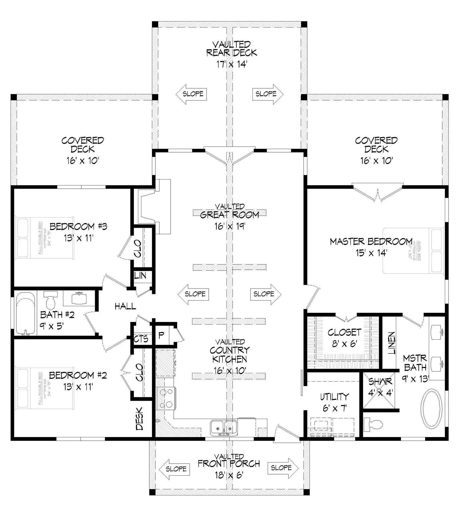 Buffalo Circle House Plan - Archival Designs House Plans