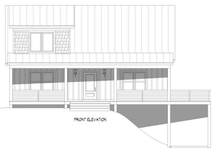 L7918-A Country House, 3 Bedrooms, 2.5 Bathrooms | Chillmark Pine Haven Front Elevation