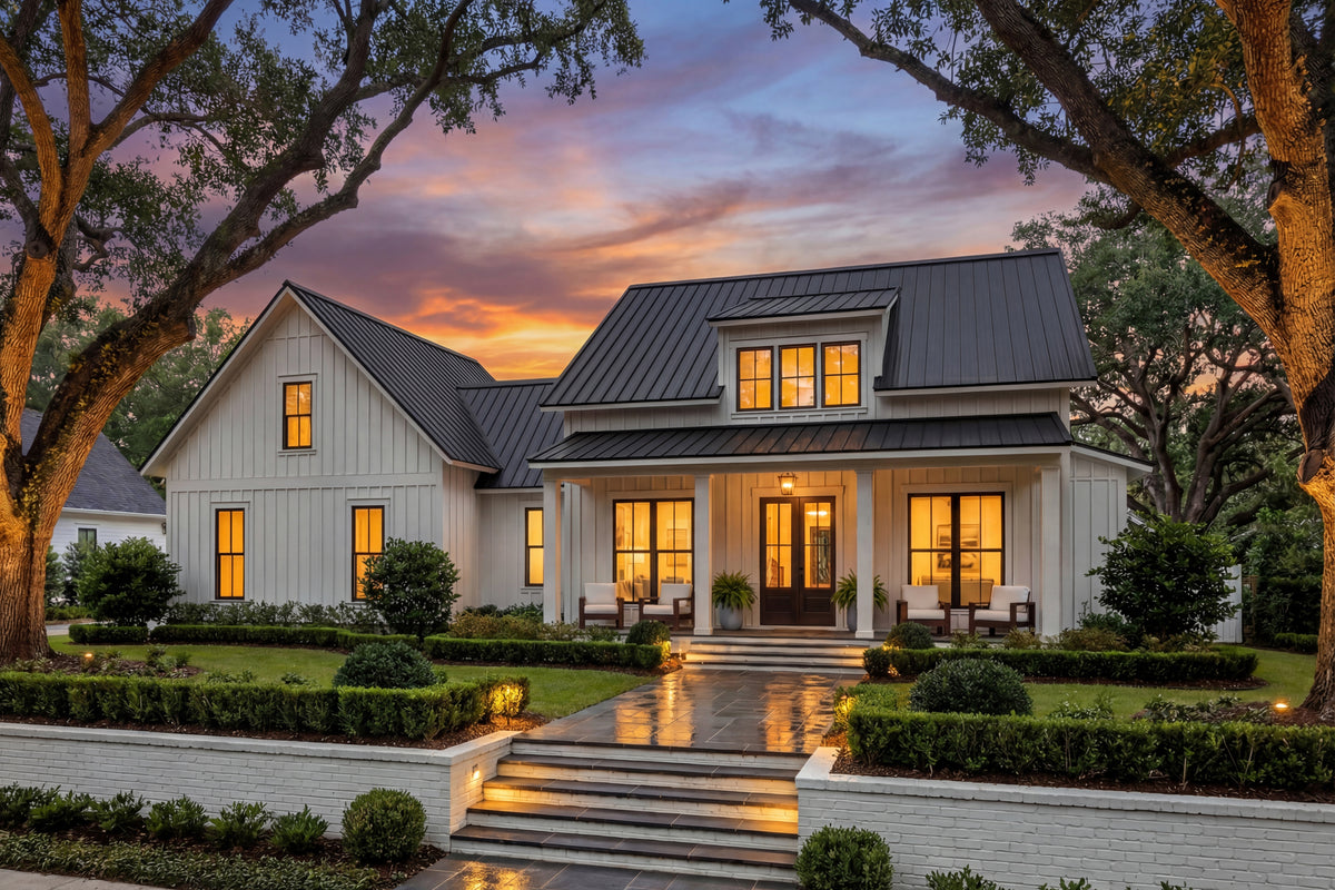 Charleston House Plan - Archival Designs House Plans