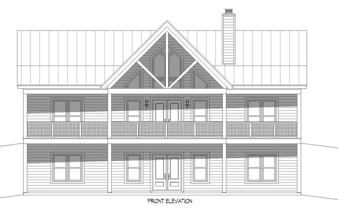 Whipporwill Rock House Plan - Archival Designs House Plans