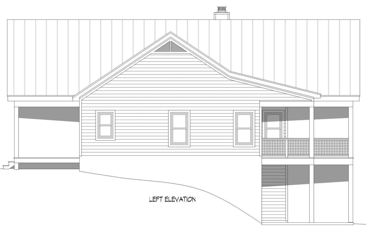 Whipporwill Rock House Plan - Archival Designs House Plans