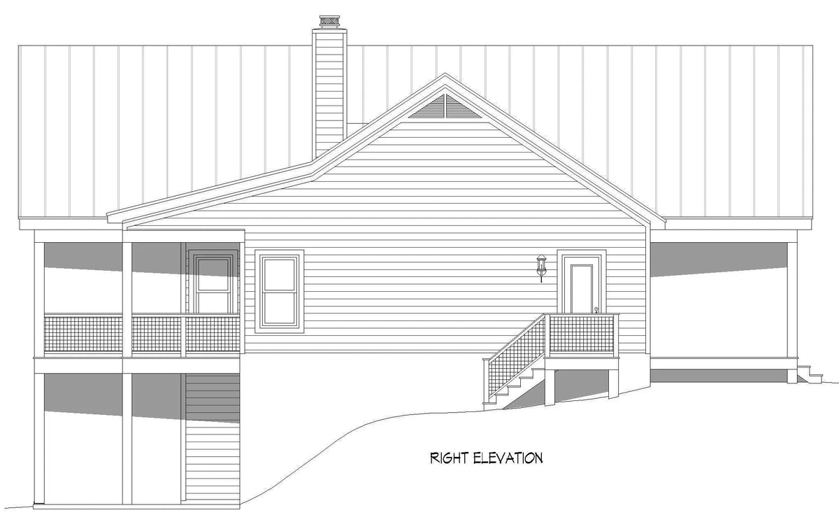 Whipporwill Rock House Plan - Archival Designs House Plans