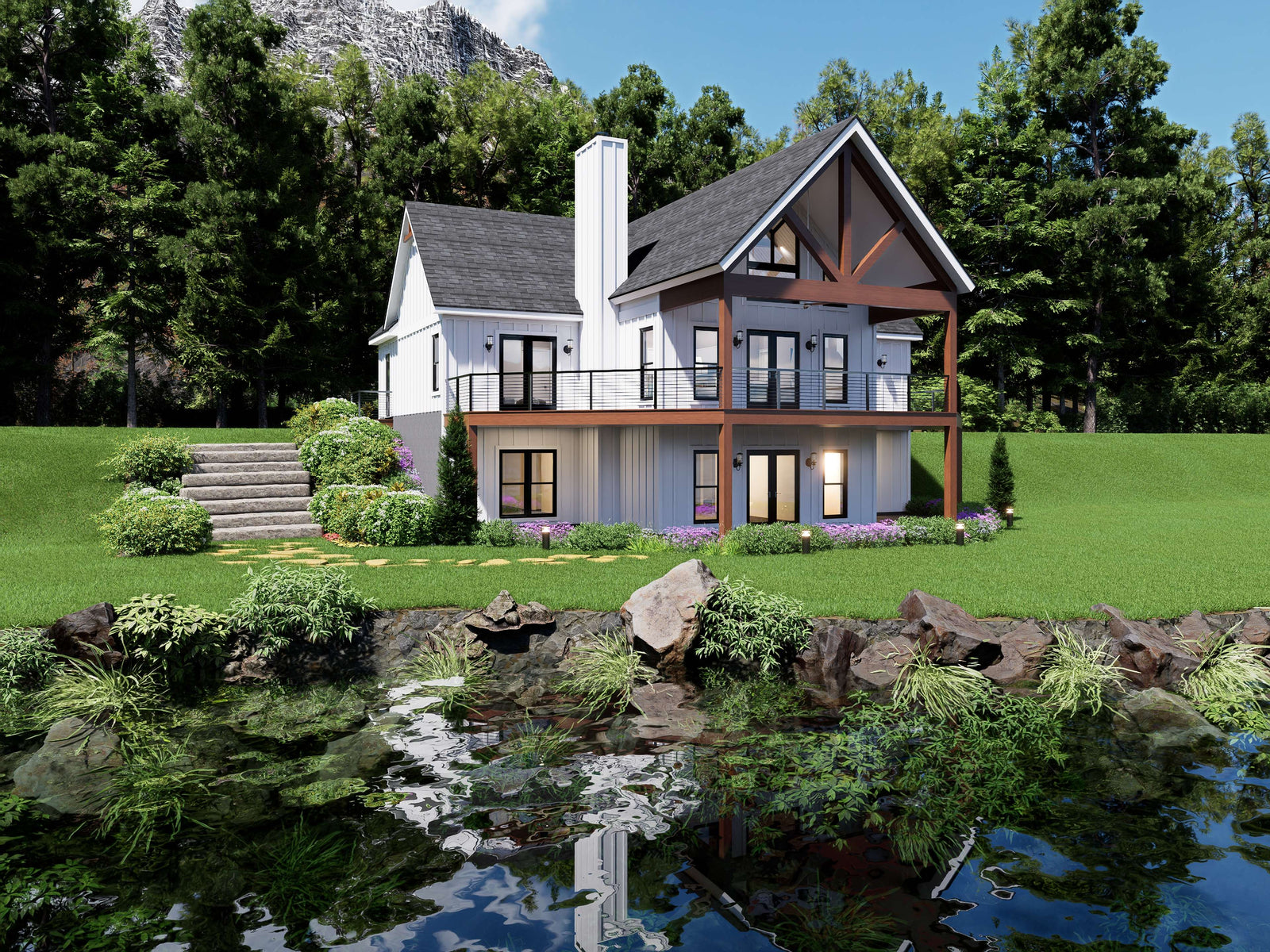 L7306-A Riverside Retreat House Plan