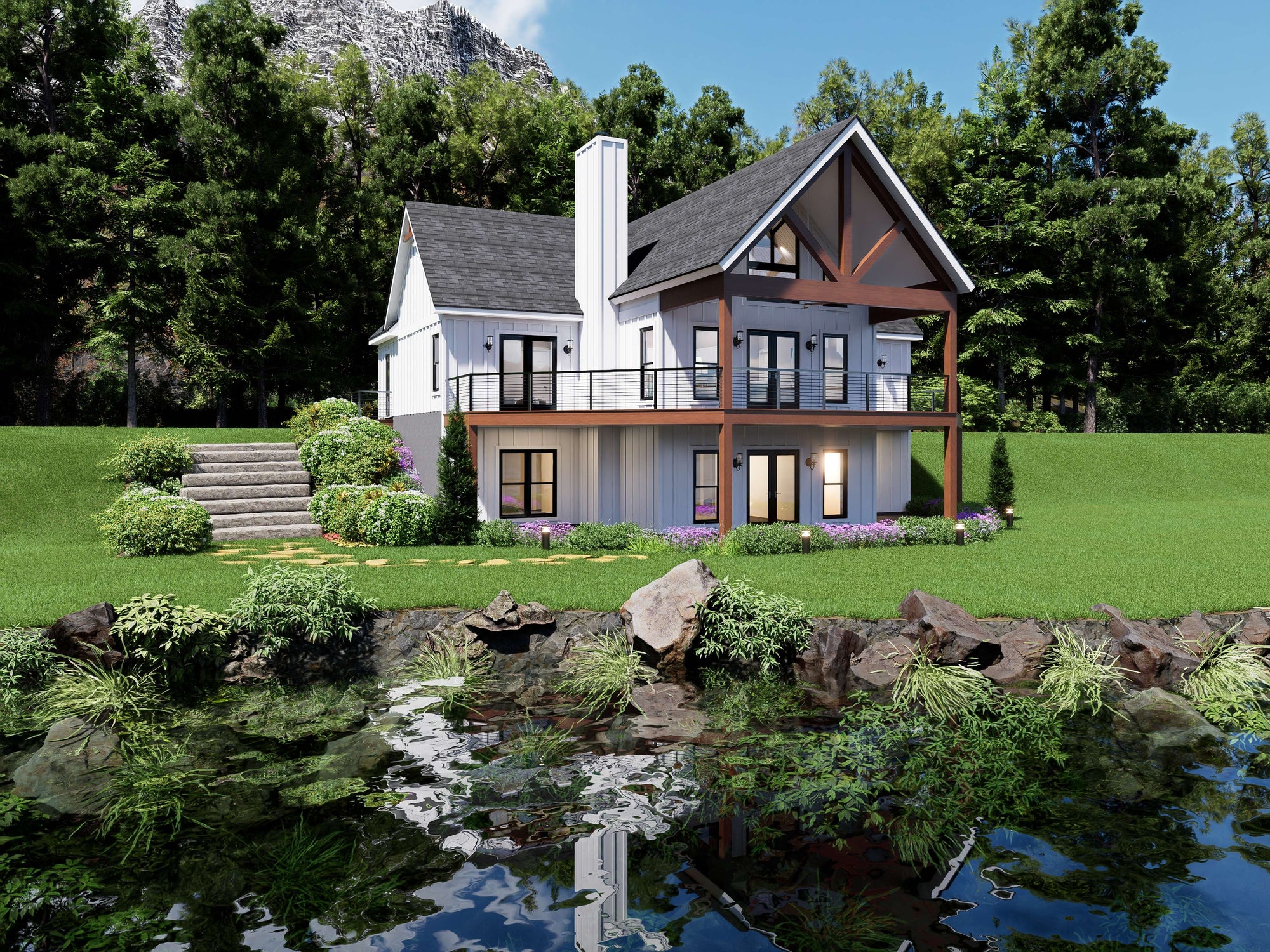 L7306-A Riverside Retreat House Plan