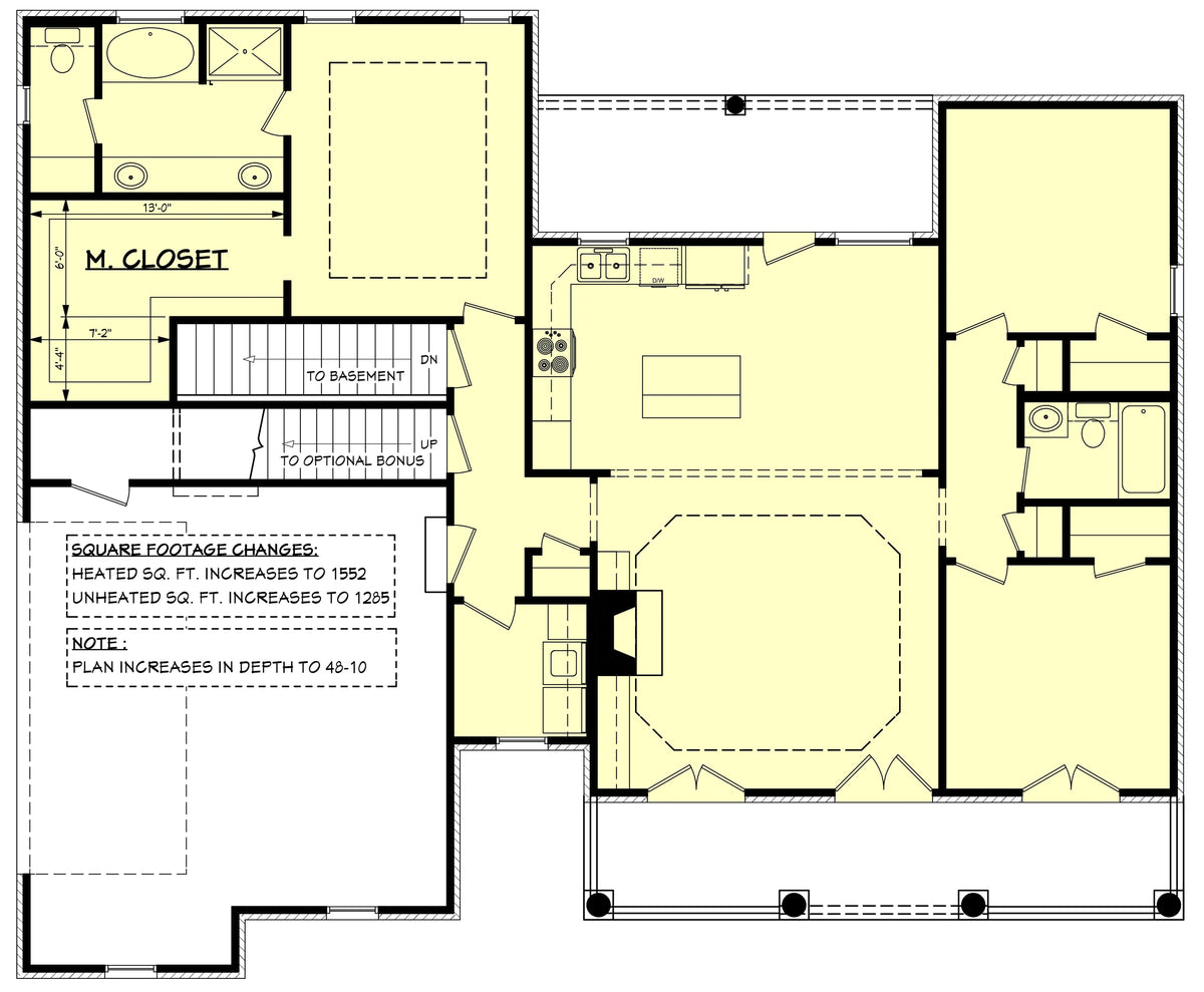 Hammond House Plan - Archival Designs House Plans, floor plan