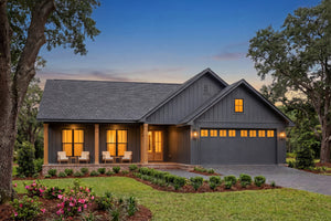 H8054-A Modern Farmhouse, 3 Bedrooms, 2 Bathrooms | Martin Branch 1523 Exterior-3