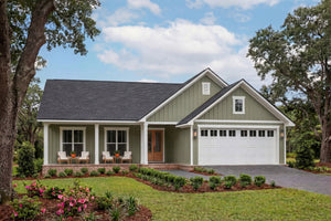 H8054-A Modern Farmhouse, 3 Bedrooms, 2 Bathrooms | Martin Branch 1523 Exterior-6