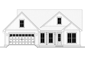 H7271-A Elliot House Front CAD