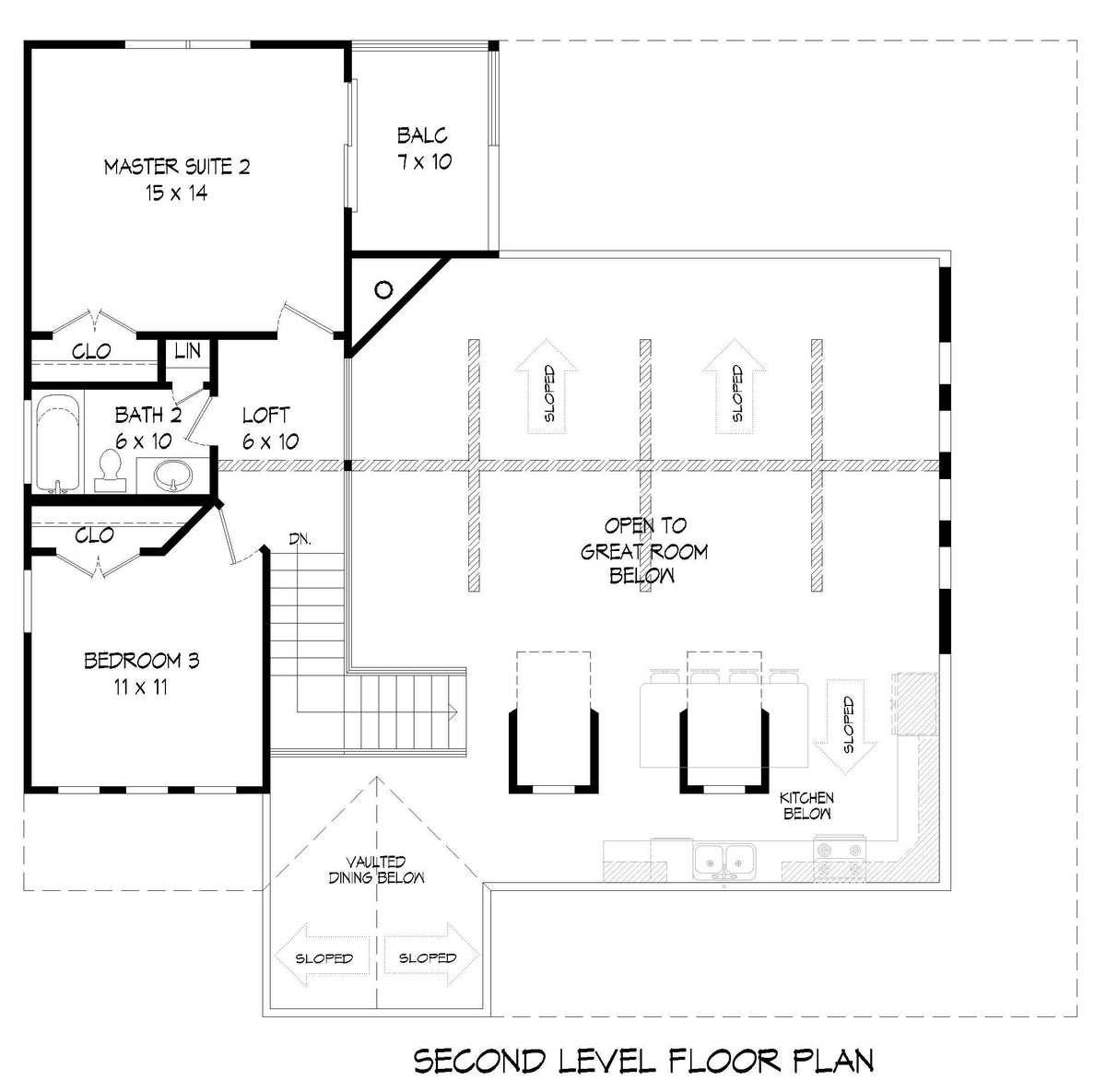 Ospry Pointe Second Floor Plan