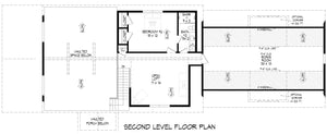 L7920-A Traditional House Second Floor Plan, 4 Bedrooms, 3.5 Bathrooms | Scenic Pine 2