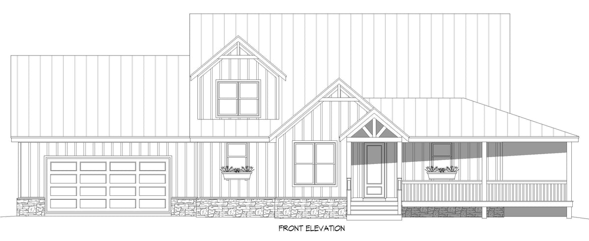 L7300-A Cedar Creek House Front