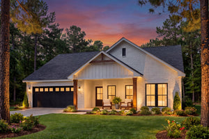 H8159-A Country House, 3 Bedrooms, 2 Bathrooms | Sandlin House Plan Exterior-2