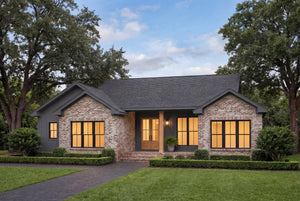 H5771-A Modern Farmhouse, 3 Bedrooms, 2.5 Bathrooms | Jameson House Plan Exterior-3