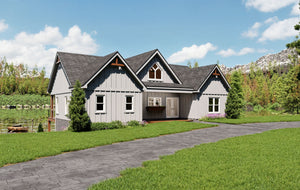 L7299-A Lakeside Retreat House Plan