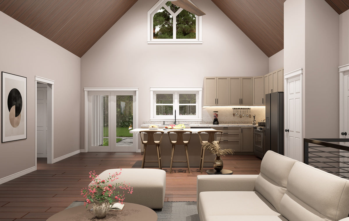 L7299-A Lakeside Retreat House Kitchen