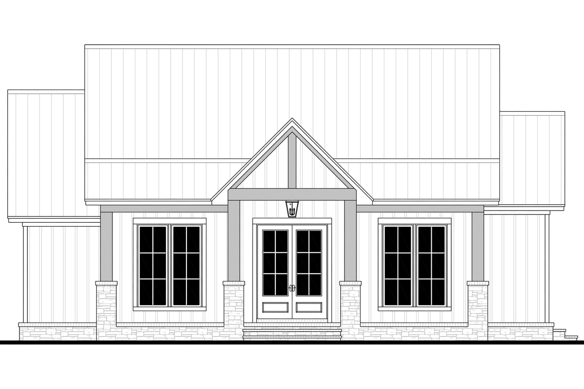 H7270-A Whitwell House Front CAD