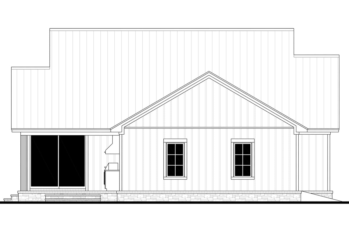 H7270-A Whitwell House Rear CAD