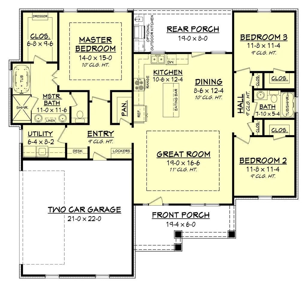 Sandalwood House Plan - Archival Designs House Plans