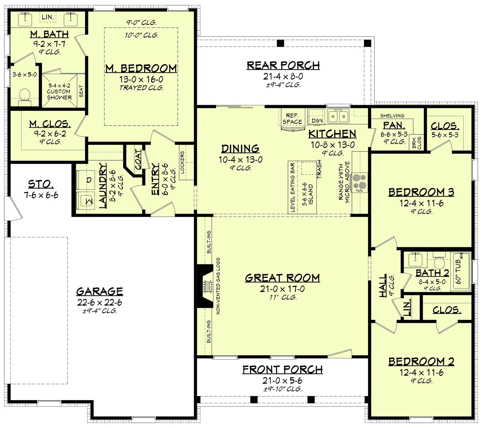 Silver Hill House Plan - Archival Designs House Plans