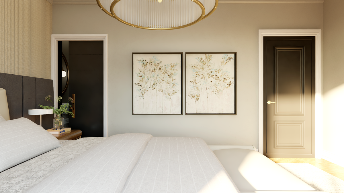 Q7486-A Modern Farmhouse Bedroom 3, 4 Bed, 4.5 Bath | Plan 2543
