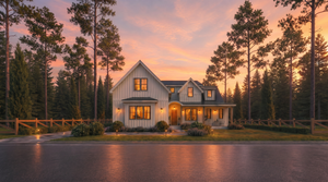 A8250-A Mulberry House Plan 3 Beds, 3.5 Baths, Modern Farmhouse Plan Main Image