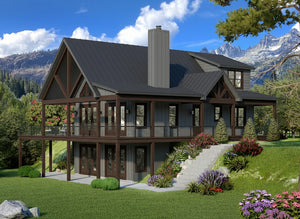 L7804-A Craftsman House, 5 Bedrooms, 3.5 Bathrooms | Arley Pine Haven 2 Exterior