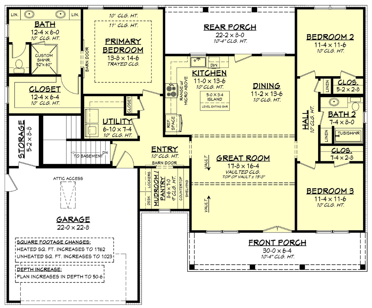 Carter House Plan - Archival Designs House Plans