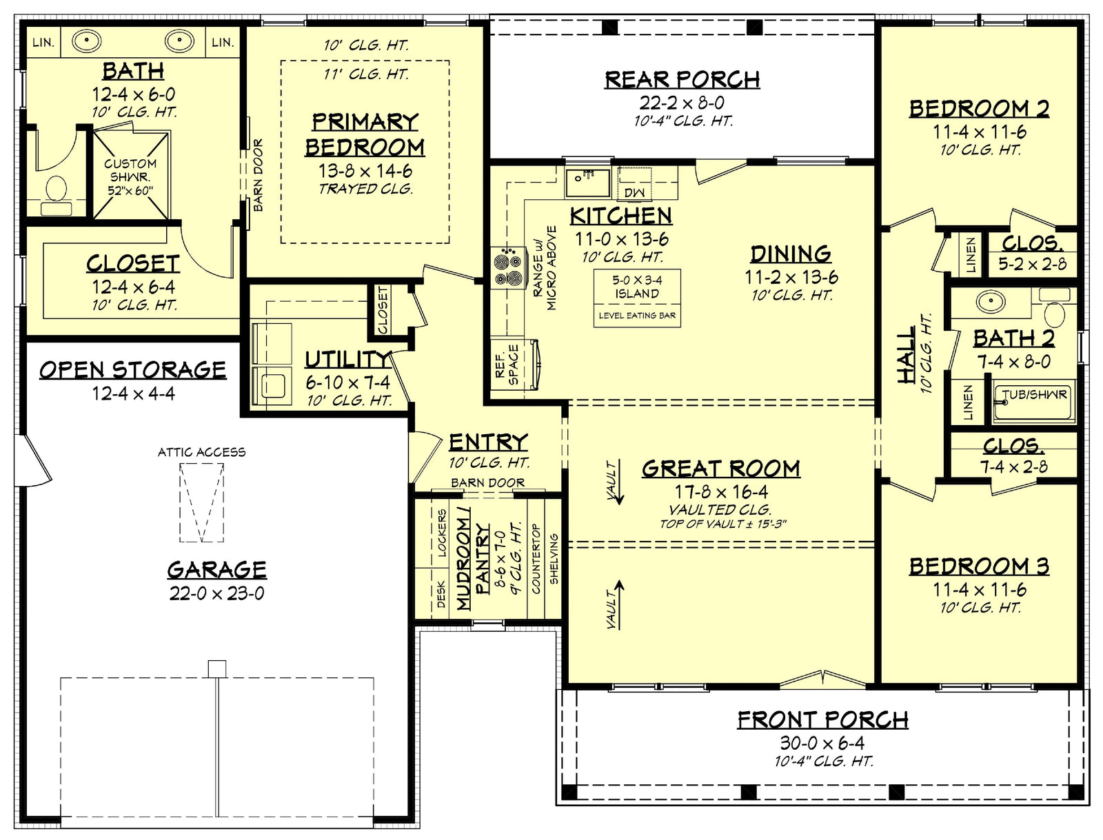 Carter House Plan - Archival Designs House Plans