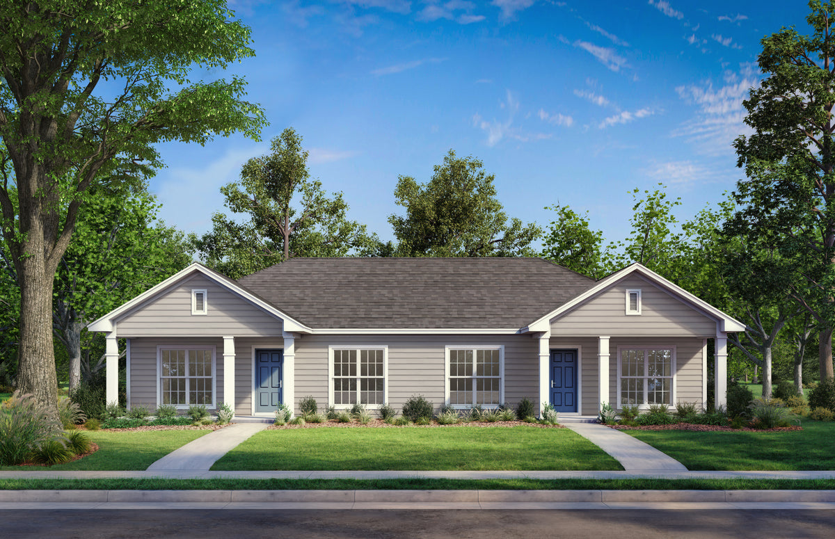 Charming 2-Bedroom, 1,800 sq ft Home Plan with Covered Front Porch