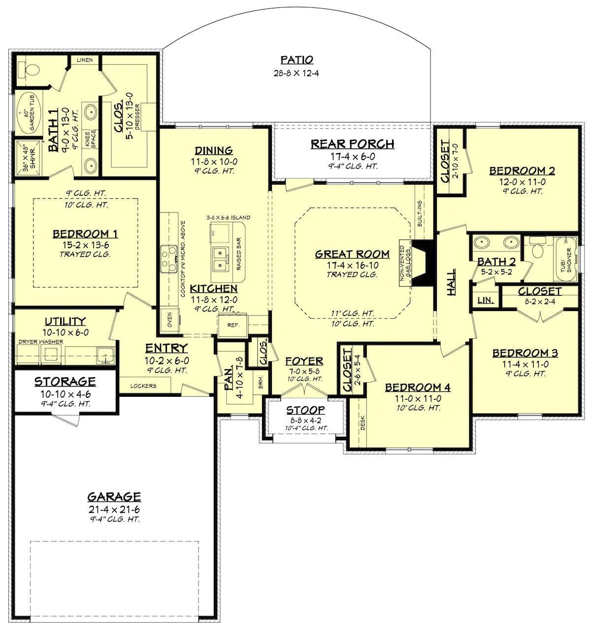 Summerbrook House Plan - Archival Designs House Plans