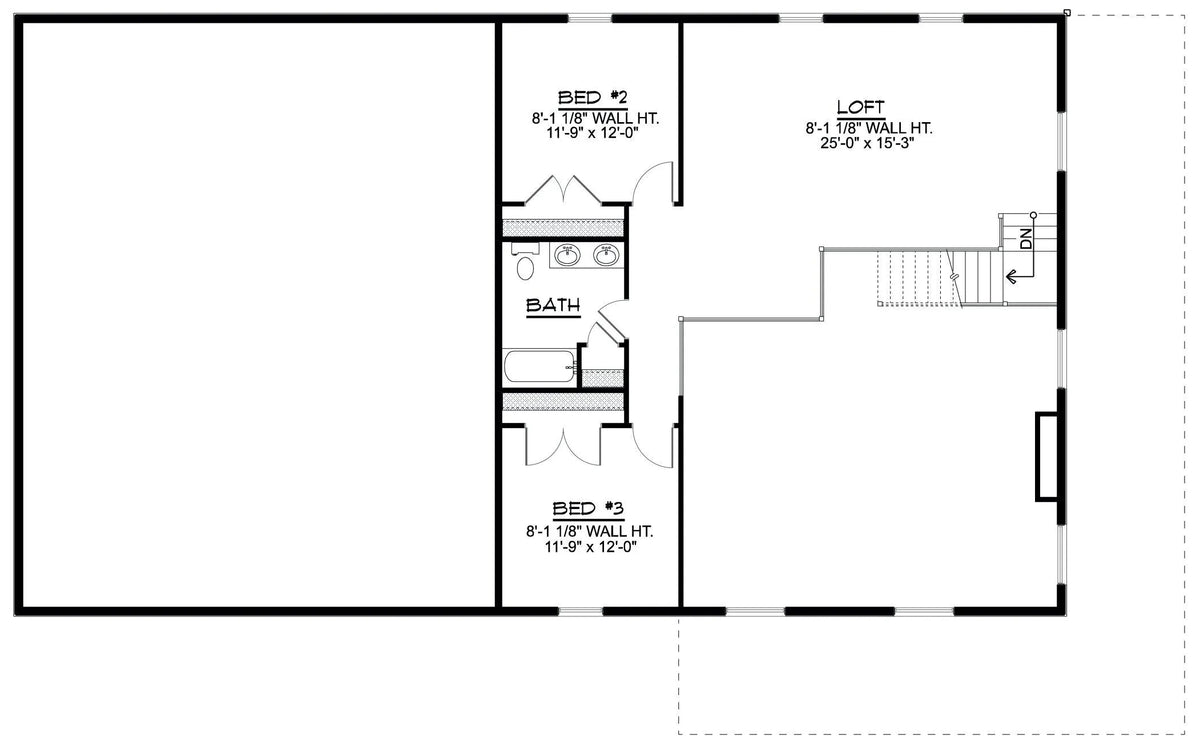 SunnyHill House Plan - Archival Designs House Plans, floor plan