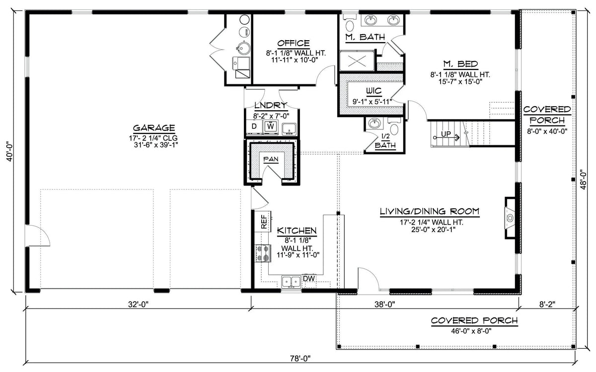 SunnyHill House Plan - Archival Designs House Plans, floor plan